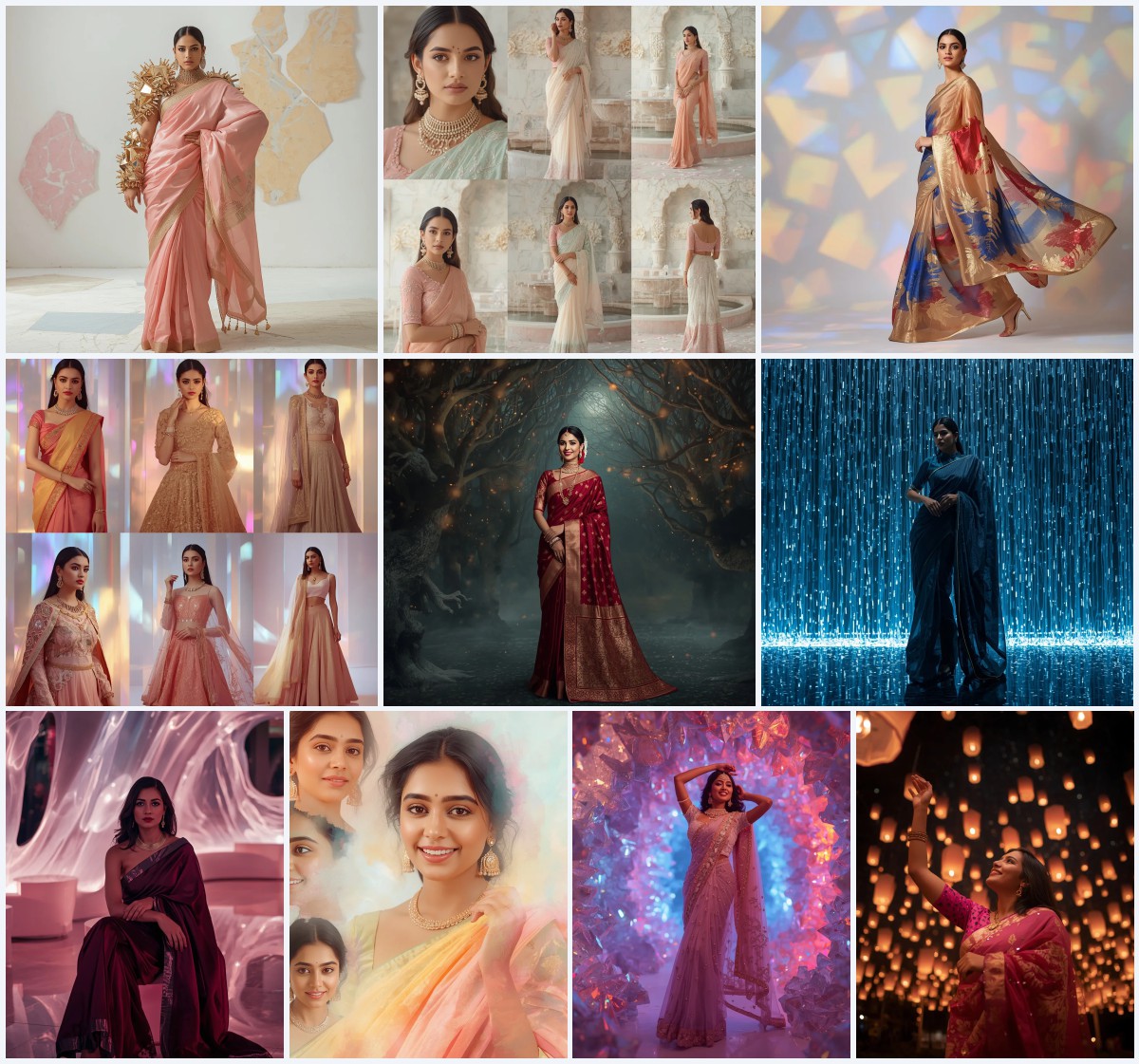 Best 10 Trending Prompt Copy Paste Instagram for Viral Saree Posts | chatgpt prompt generator