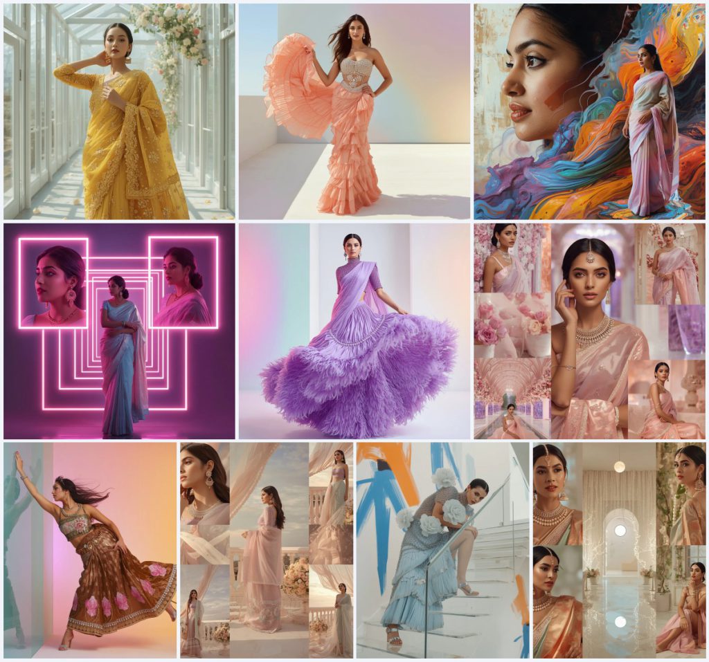 Top 10 ChatGPT Prompt Examples for Saree Inspiration | prompt for gemini ai girl style trending indian