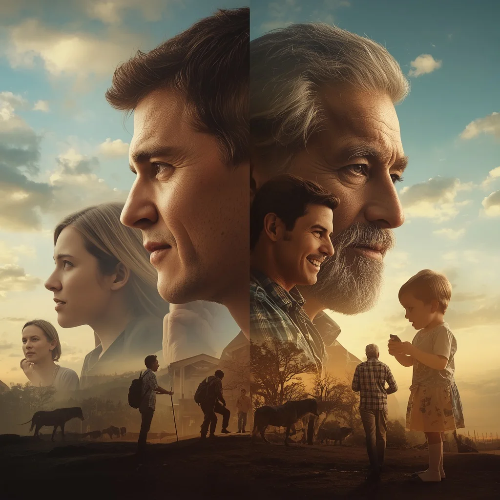 A Man's Journey of Fatherhood: Strength, Guidance, and Deep Connection | Aesthetic Ai Prompt — AI image prompt