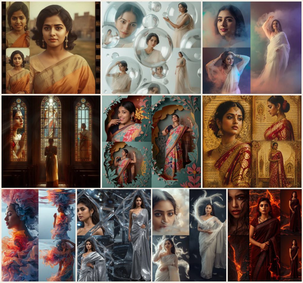 Best 10 Saree for Traditional Dance Performance AI Prompts for Graceful Artistry